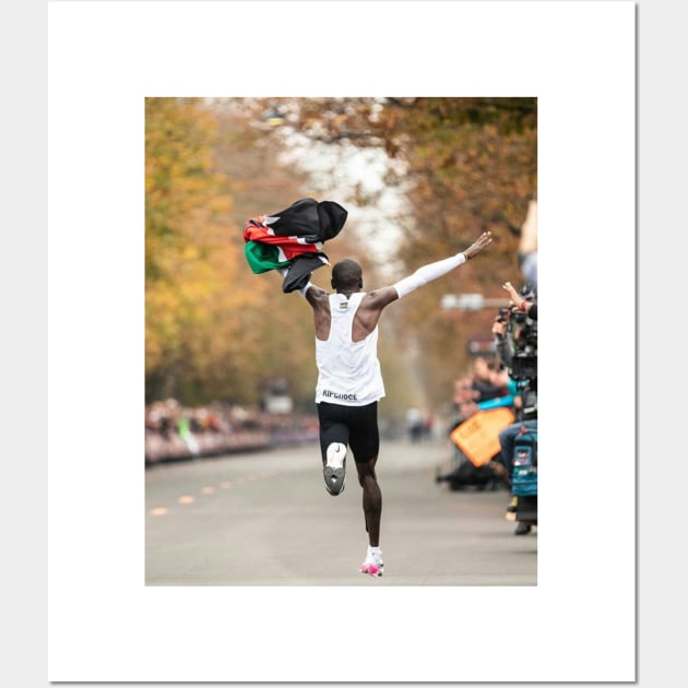 Eliud Kipchoge 2 Wall Art by BreanRothrock